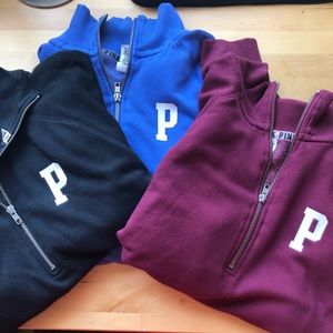 Pink sweaters! 💙❤️🖤